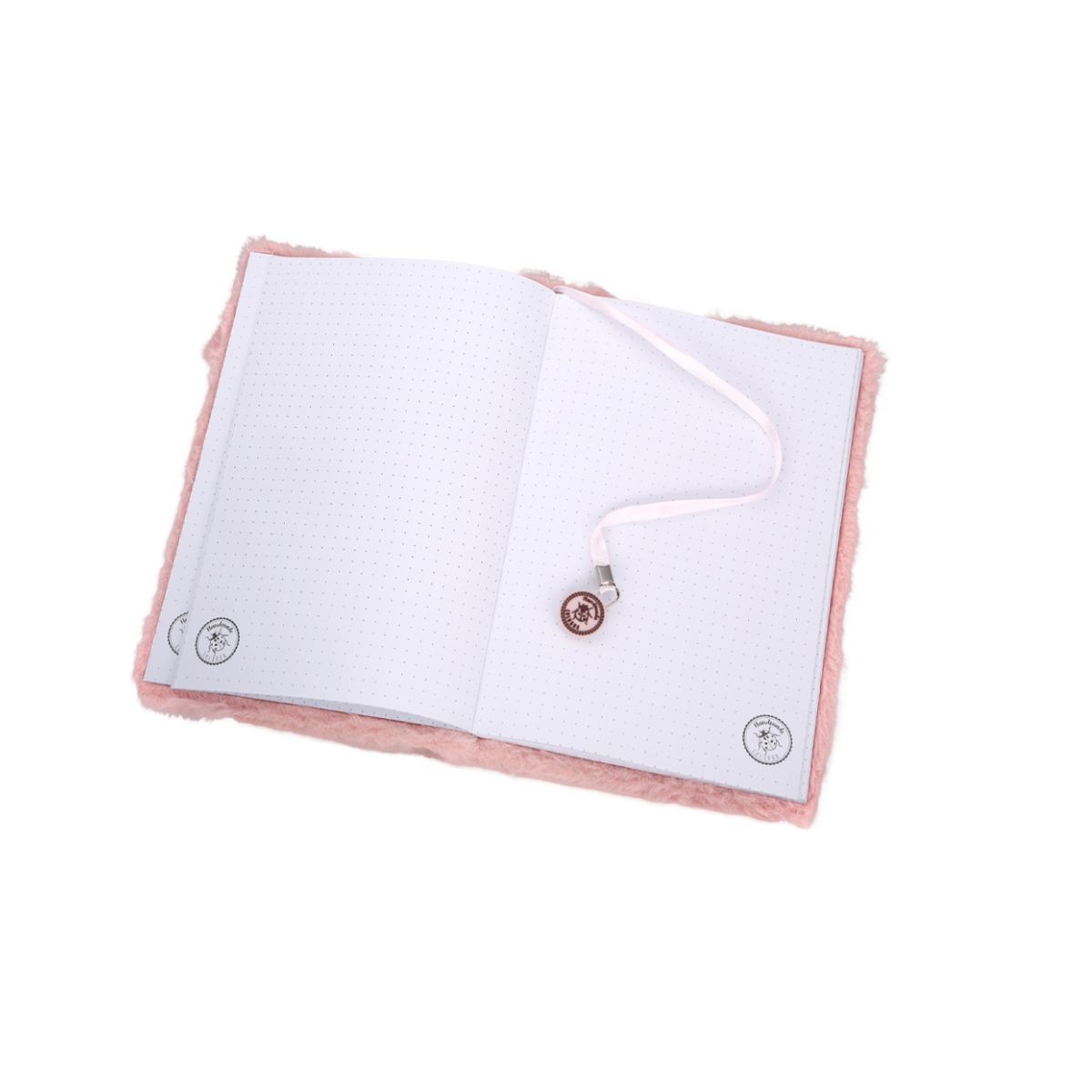 Lulubug Handmade Γούνινο Σημειωματάριο Αρκουδάκι Marzy