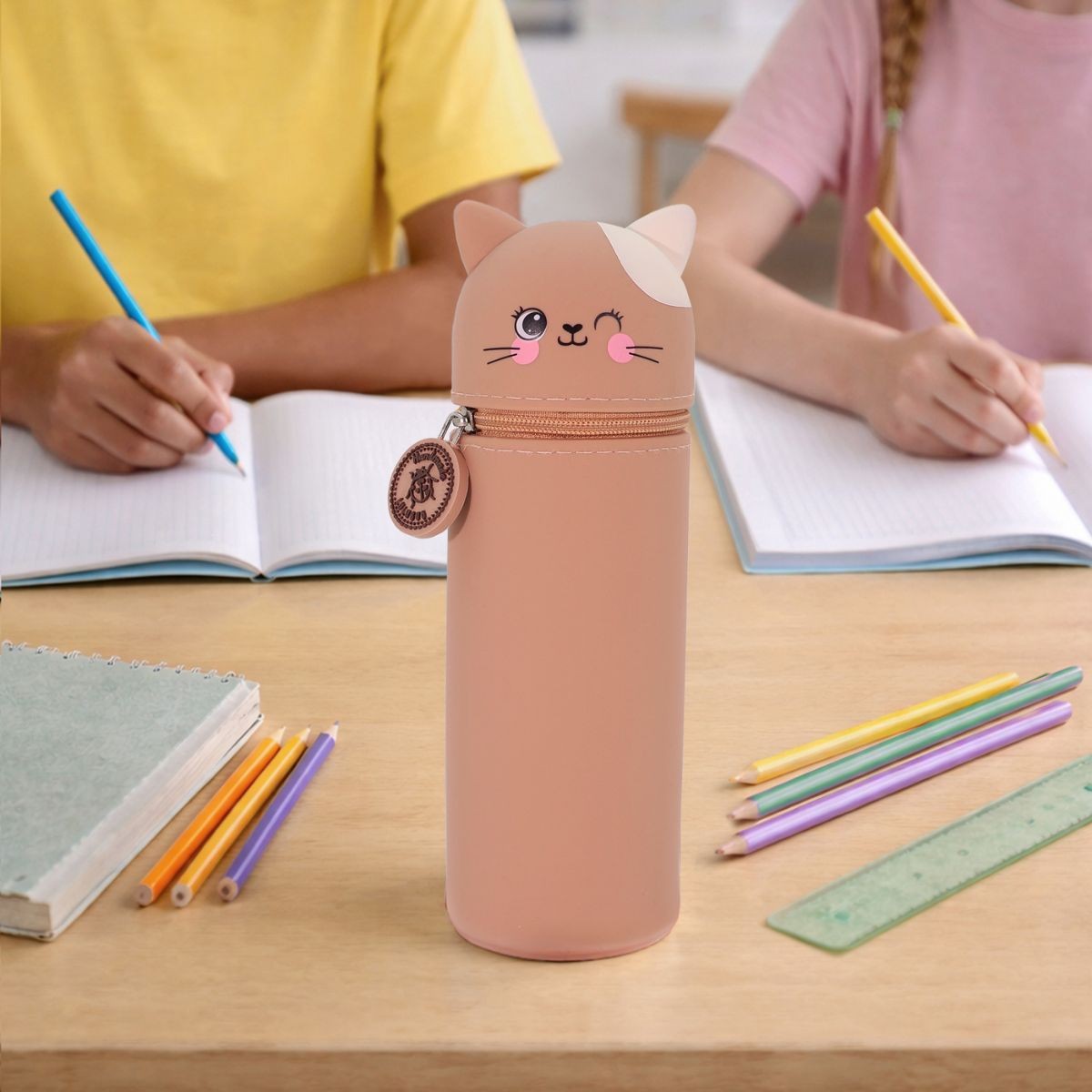 LULUBUG Handmade Κασετίνα Sweet Animals Γατούλα Miezy