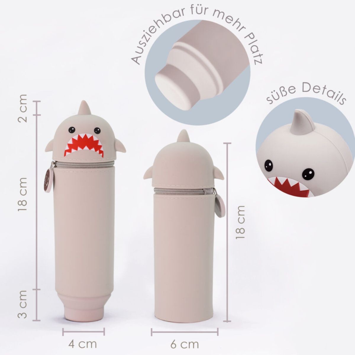 LULUBUG Handmade Κασετίνα Sweet Animals Καρχαρίας Hektor