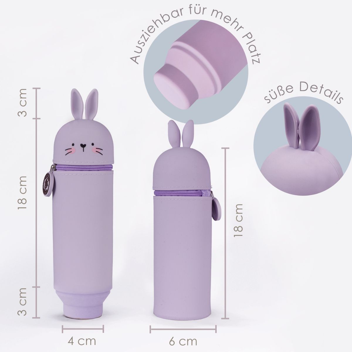 LULUBUG Handmade Κασετίνα Sweet Animals Κουνελάκι Sally