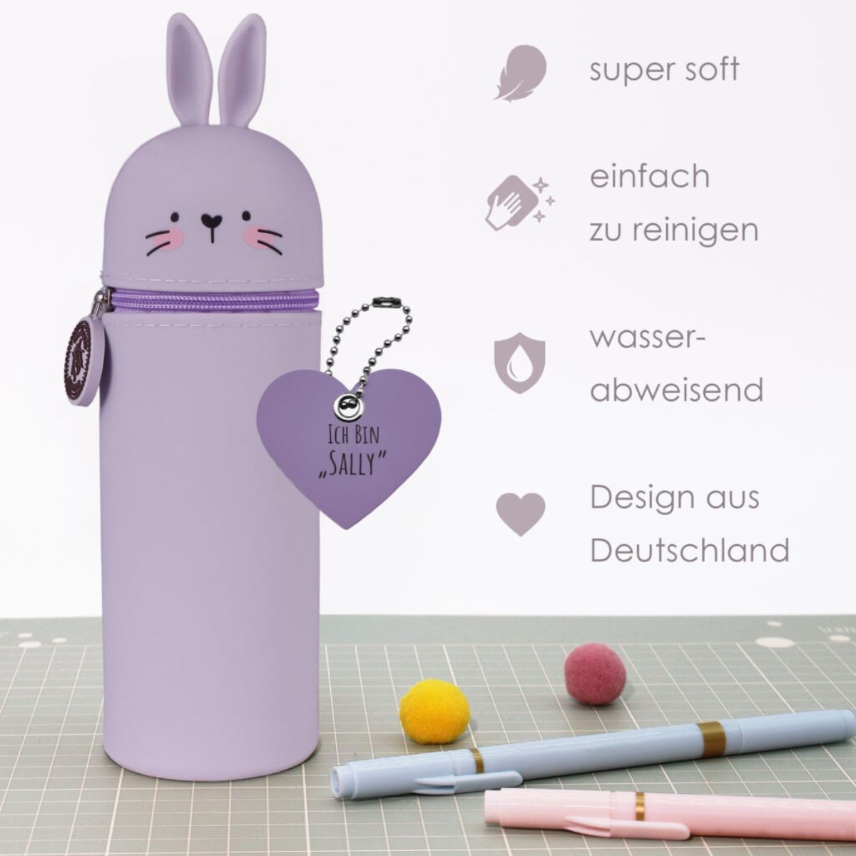 LULUBUG Handmade Κασετίνα Sweet Animals Κουνελάκι Sally