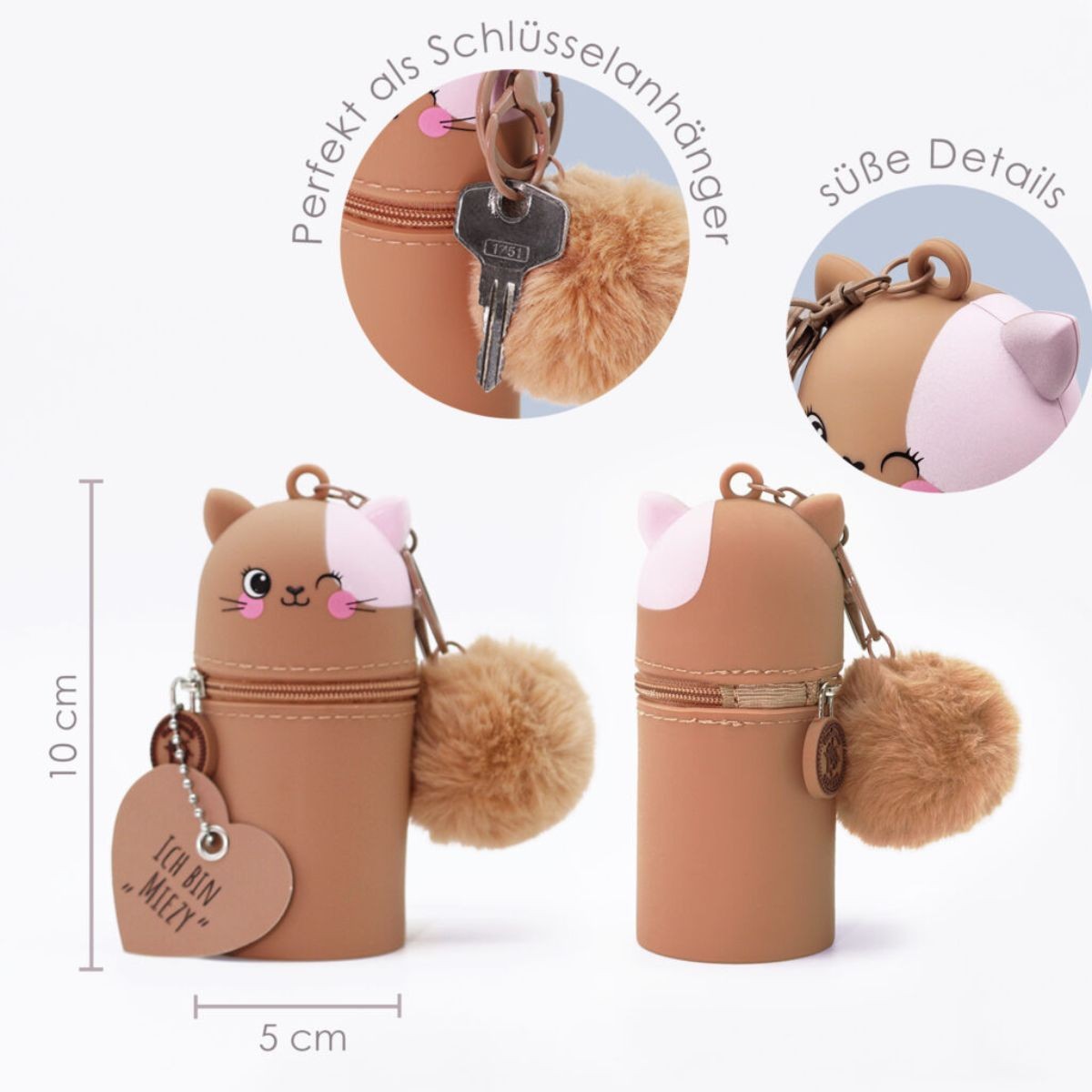 LULUBUG Handmade Μίνι Κασετίνες Mini Sweets Γατούλα Miezy