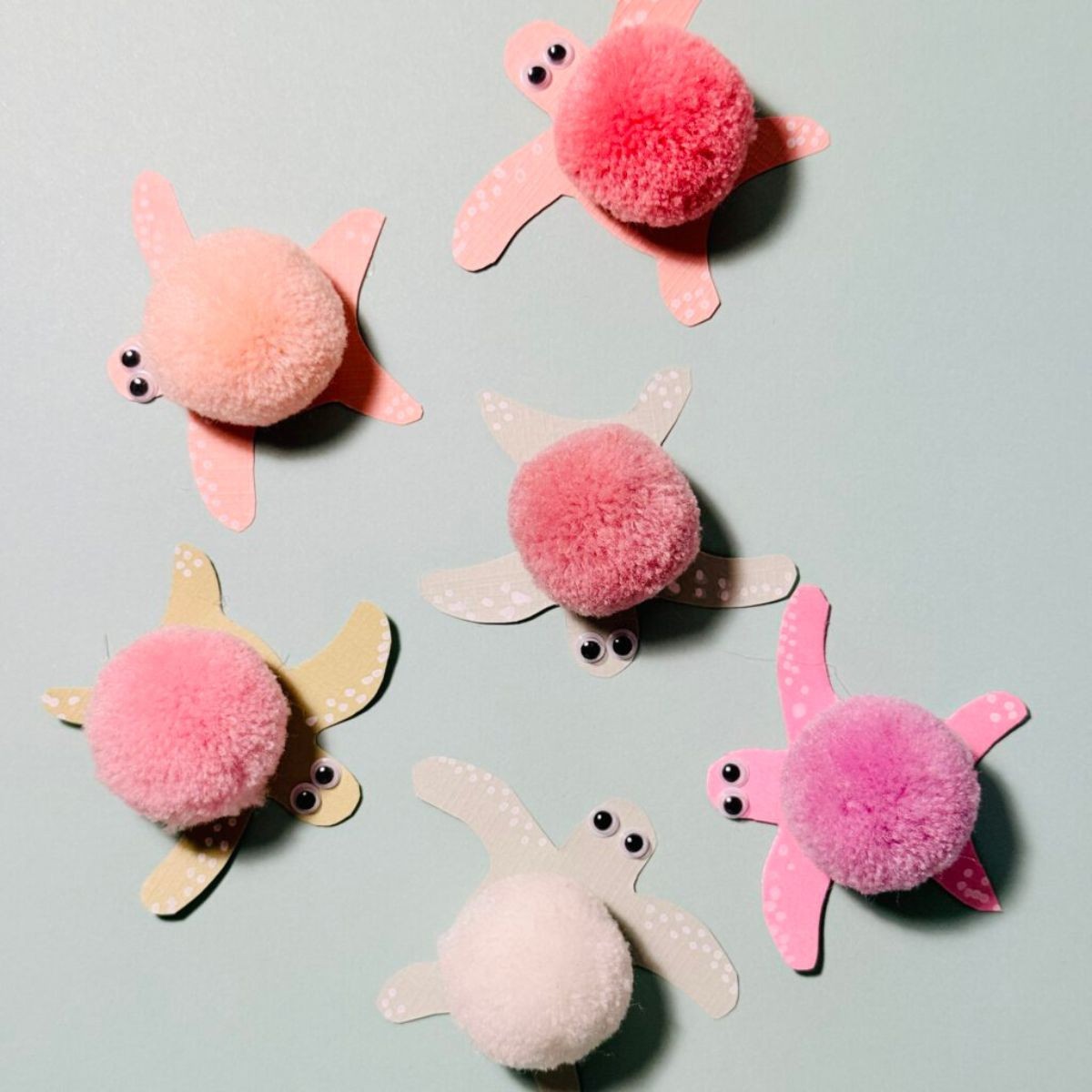 LULUBUG Handmade Σετ 100 Πομ Πομ Χειροτεχνίας Apricot Large