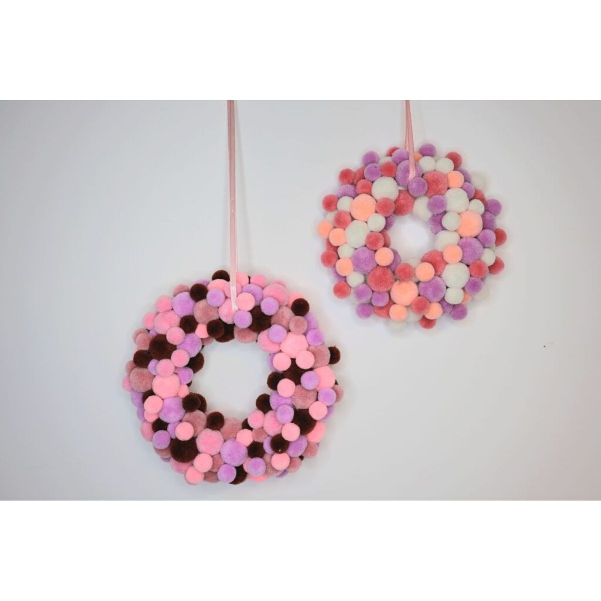 LULUBUG Handmade Σετ 100 Πομ Πομ Χειροτεχνίας Wild Berry Large