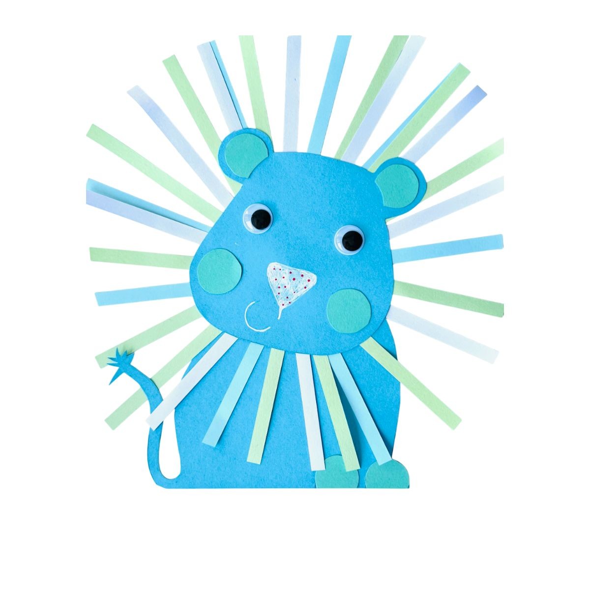 LULUBUG Handmade Σετ 500 Ματάκια & Καρδούλες Χειροτεχνίας