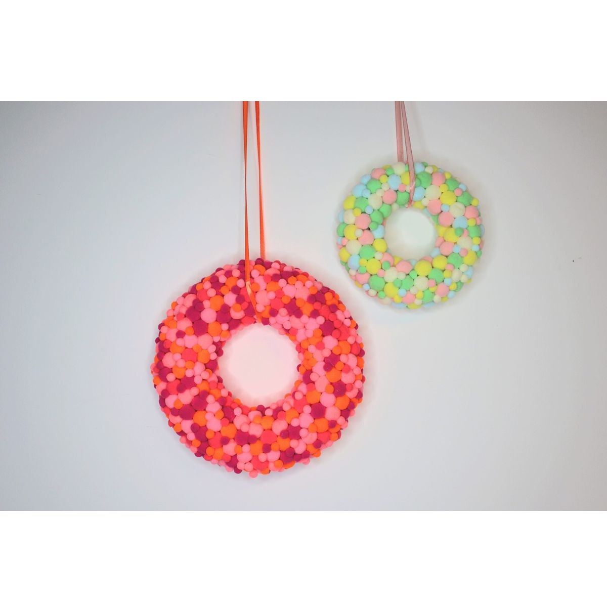 LULUBUG Handmade Σετ 500 Πομ Πομ Χειροτεχνίας Pastel