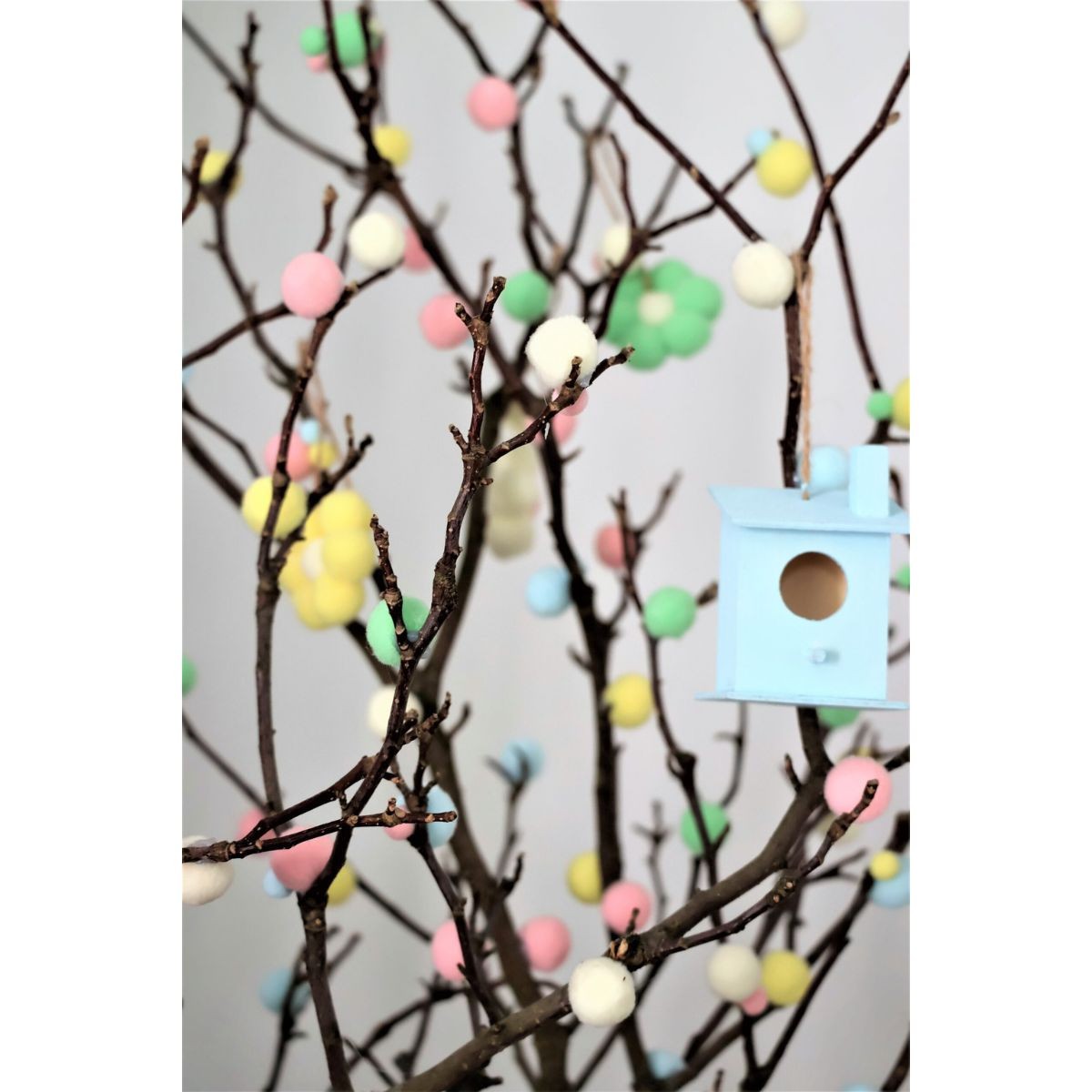 LULUBUG Handmade Σετ 500 Πομ Πομ Χειροτεχνίας Pastel