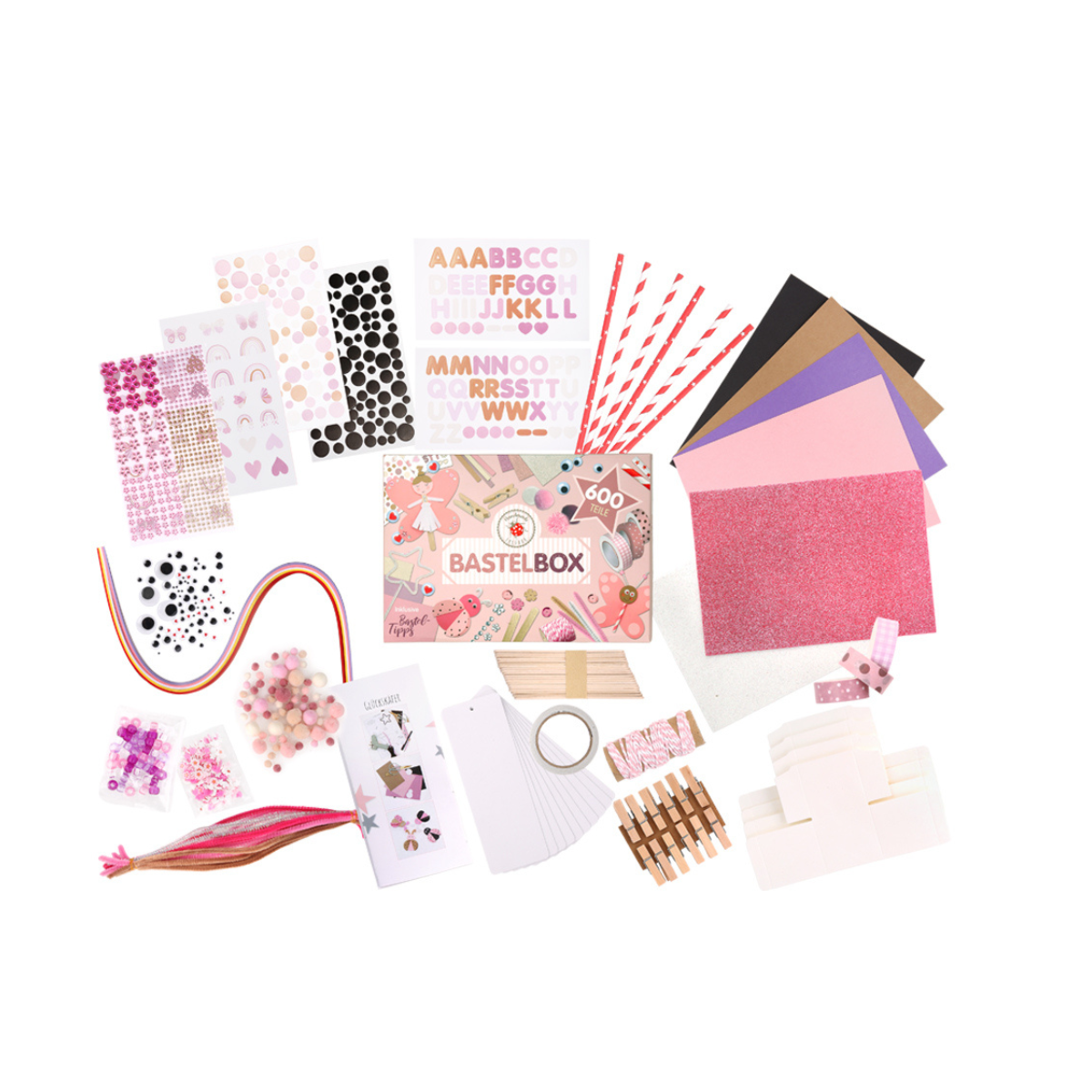 LULUBUG Handmade Σετ Χειροτεχνίας με 600 τεμάχια Boho