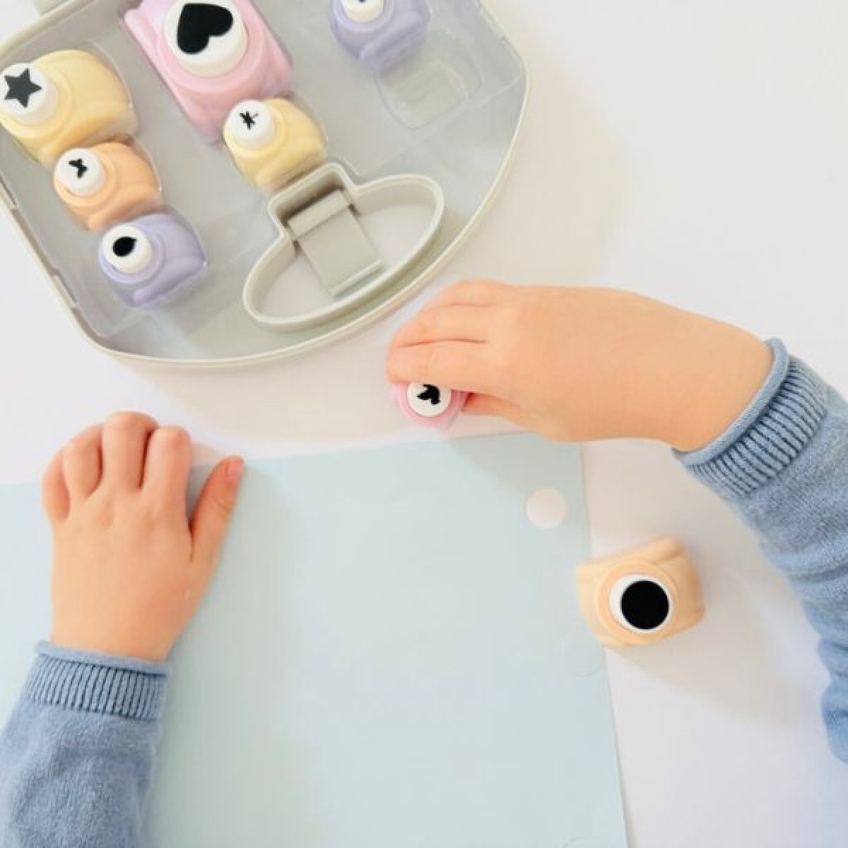 LULUBUG Handmade Σετ Motif Punch Flower Meadow