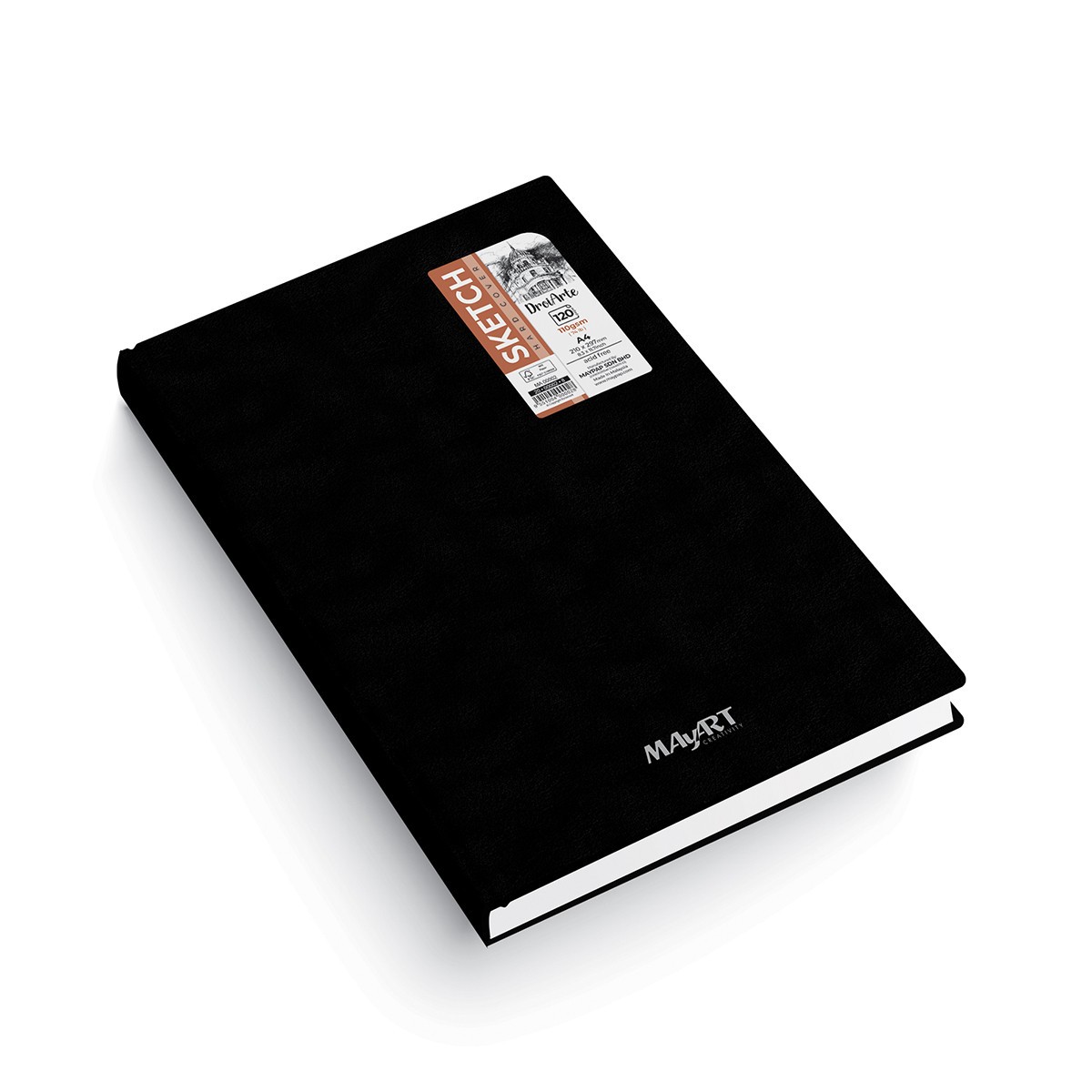 MAYART Creativity - DroiArte Series Hard Cover Sketch Book A4