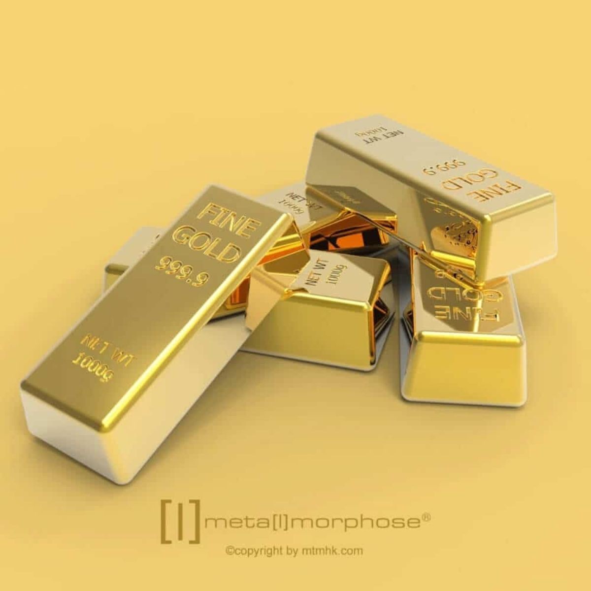 Metalmorphose Μπρελόκ Gold Bar