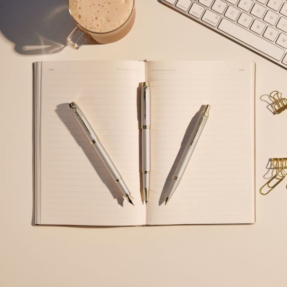 PARKER I.M. MONO Champagne Στυλό Roller