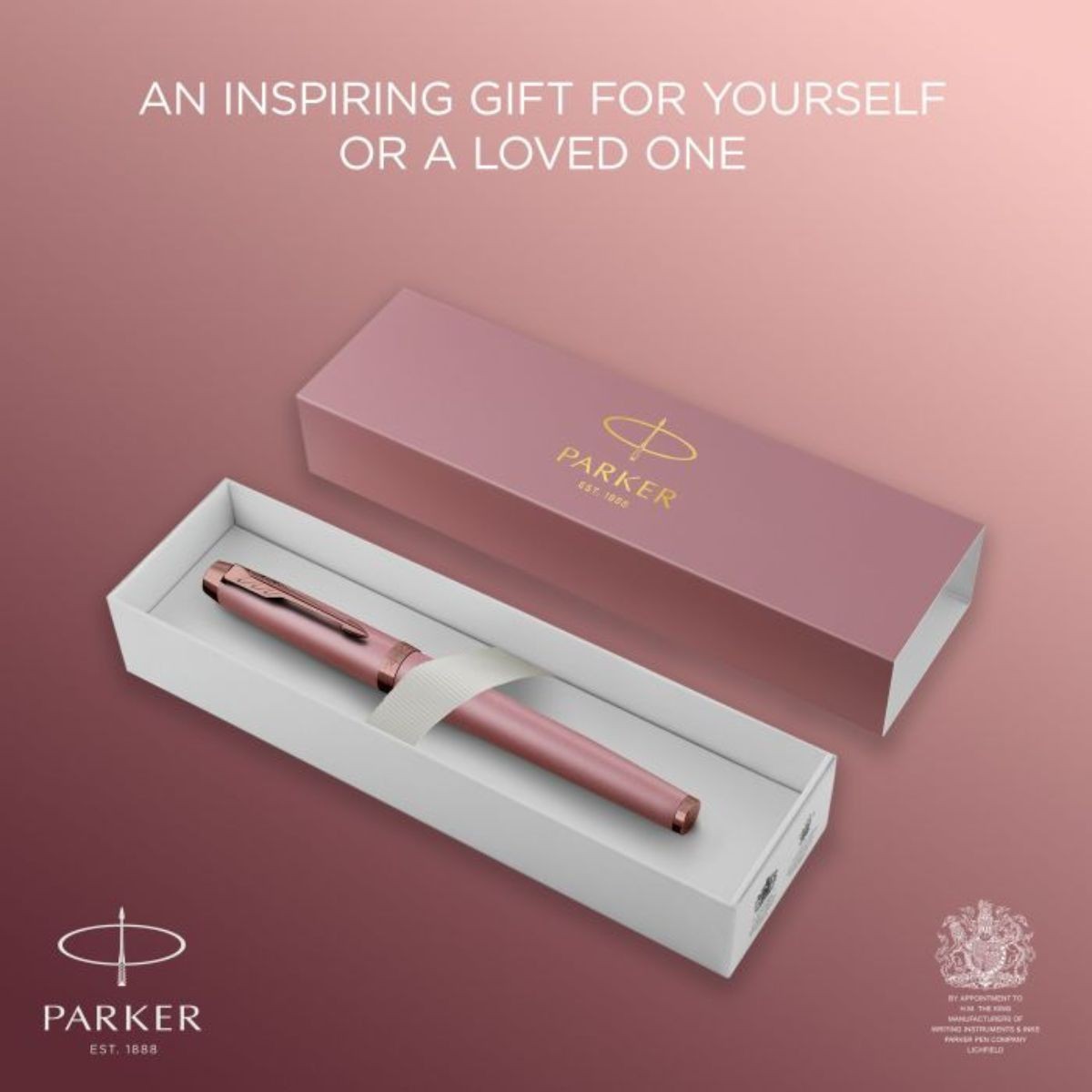 Parker I.M. The Finishing Touch Στυλό Roller Rosy Mauve BRT