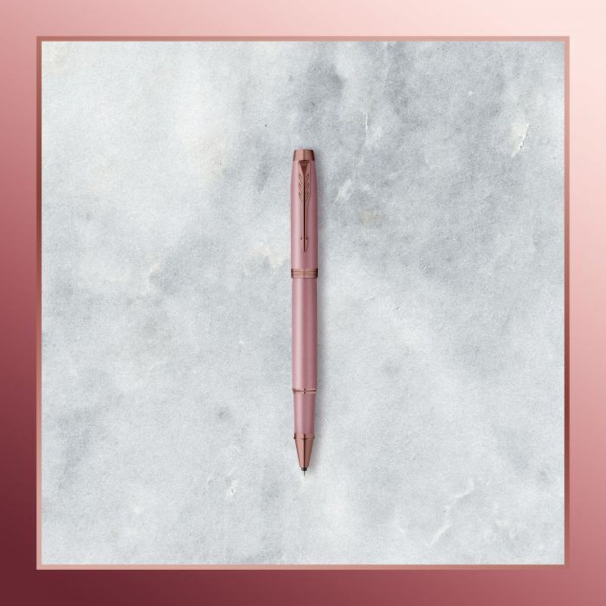 Parker I.M. The Finishing Touch Στυλό Roller Rosy Mauve BRT