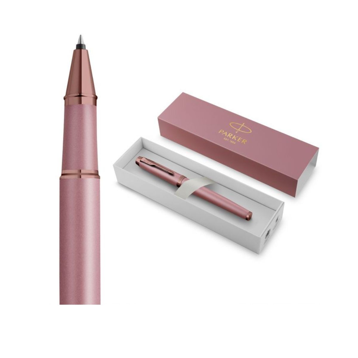 Parker I.M. The Finishing Touch Στυλό Roller Rosy Mauve BRT