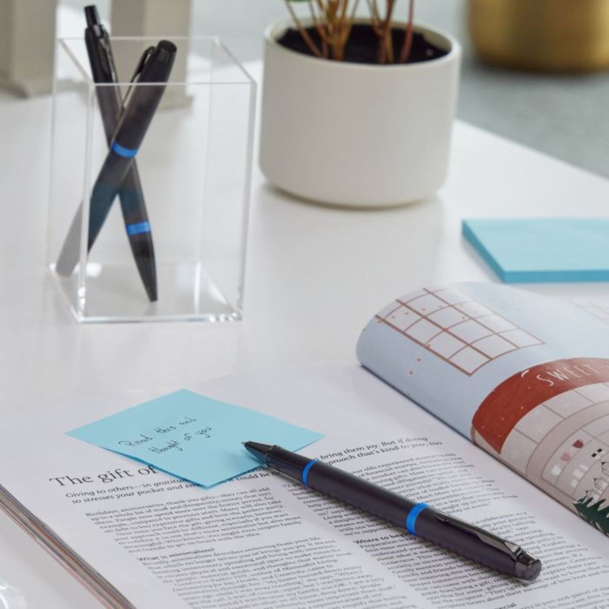 Parker I.M. Στυλό Roller Blue Ring BT