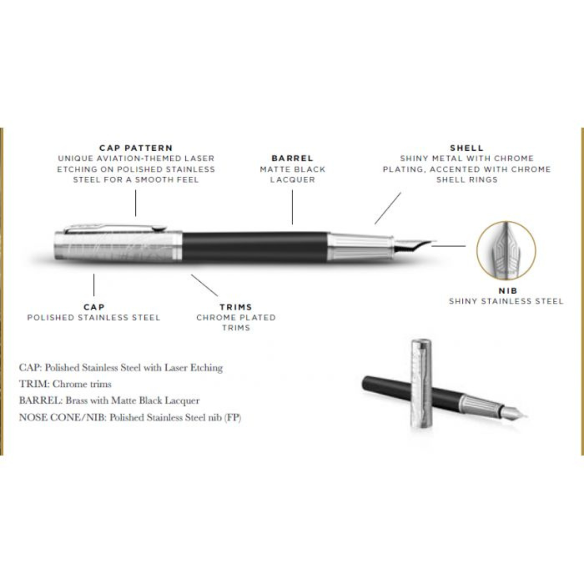 Parker Ingenuity Legacy Ct Στυλό Roller