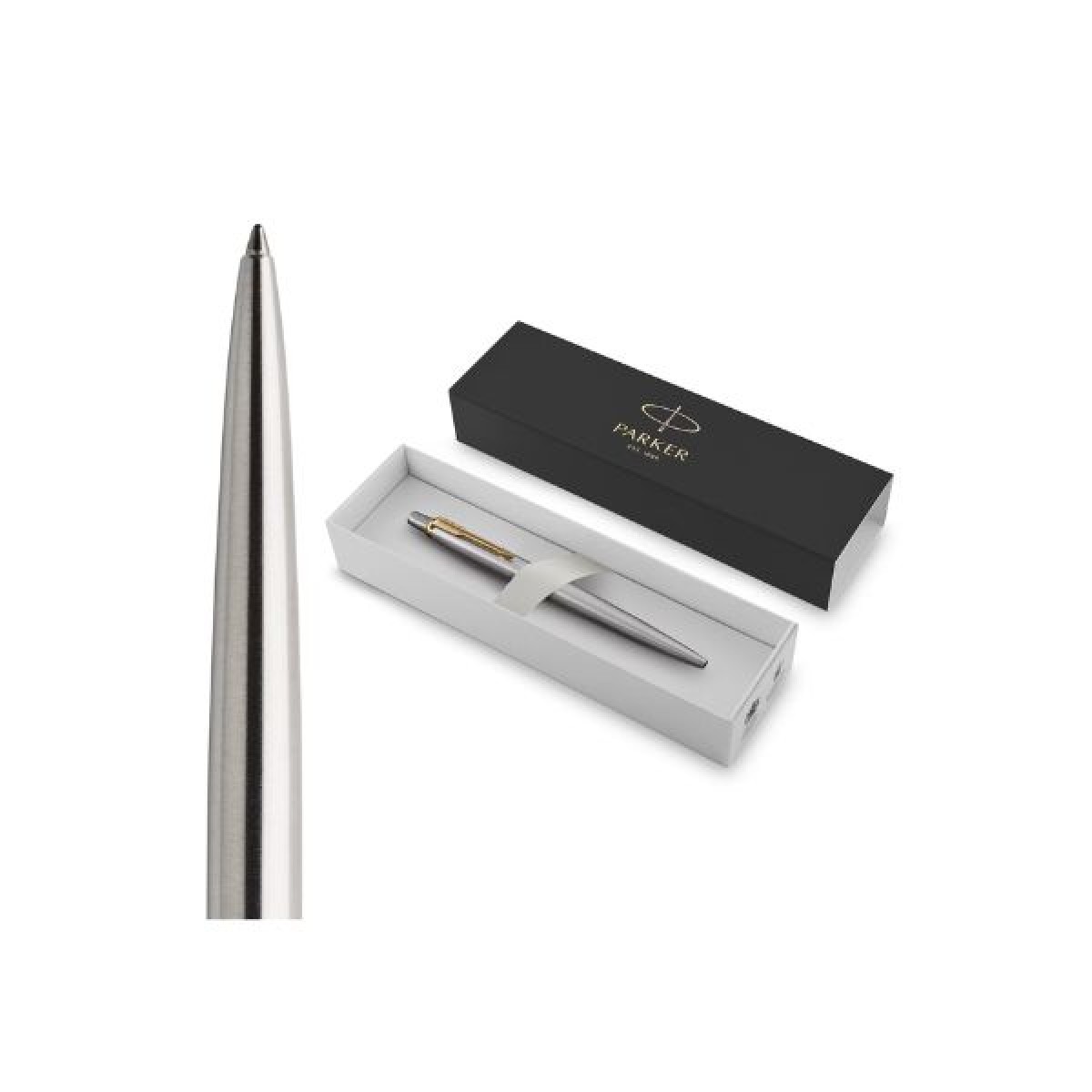 Parker Jotter Core Στυλό Διαρκείας Stainless Steel GT