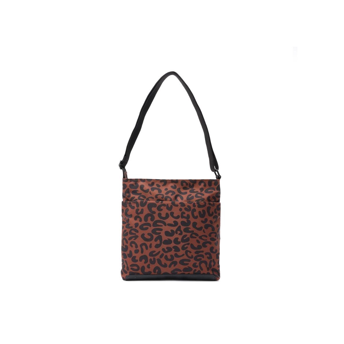 ROKA London Kennington Τσάντα Crossbody Scarlet Leopard από Ανακυκλωμένο Καμβά