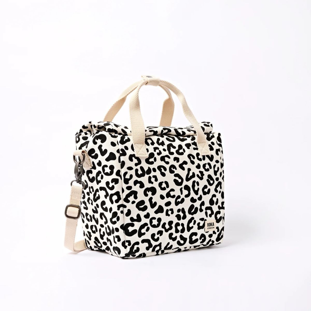 ROKA London Τσάντα Φαγητού Hampstead Summer Leopard 7.3L