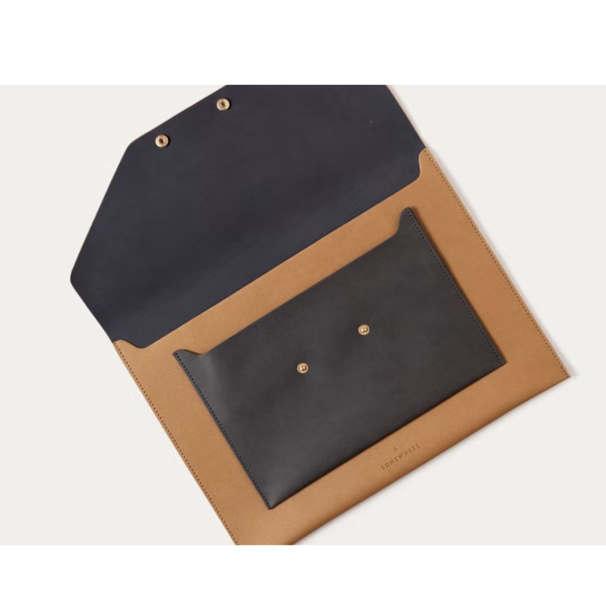Somewhere Retro Θήκη Laptop 14in Camel