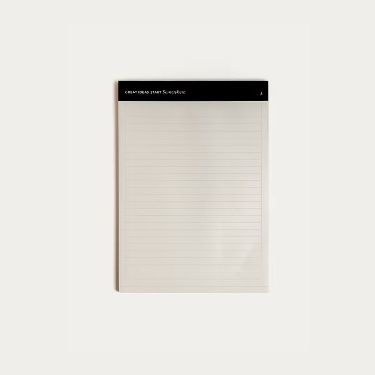 Somewhere Σημειωματάριο Two tone Black Notepad A4