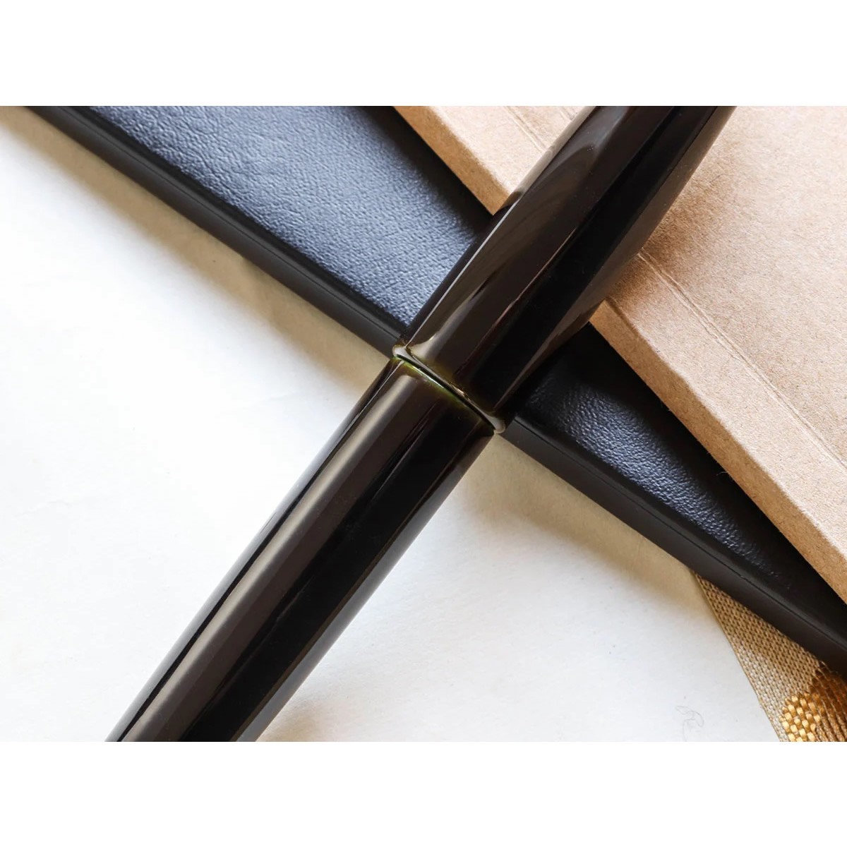 WANCHER True Urushi Midori Tamenuri Πένα F