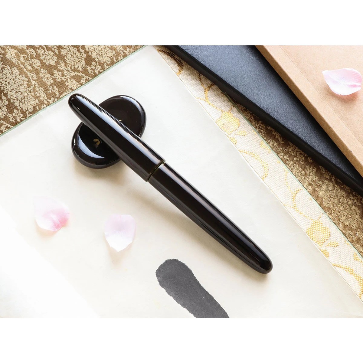 WANCHER True Urushi Midori Tamenuri Πένα F