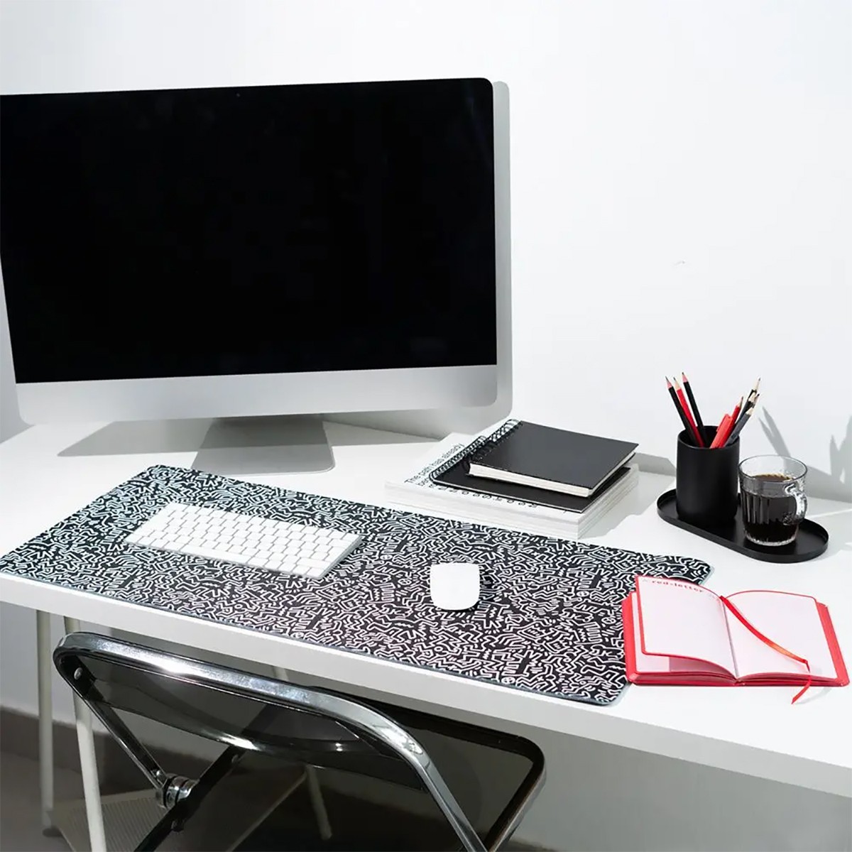 Erik Gaming Pad / Σουμέν XL Keith Haring 35 x 80 cm