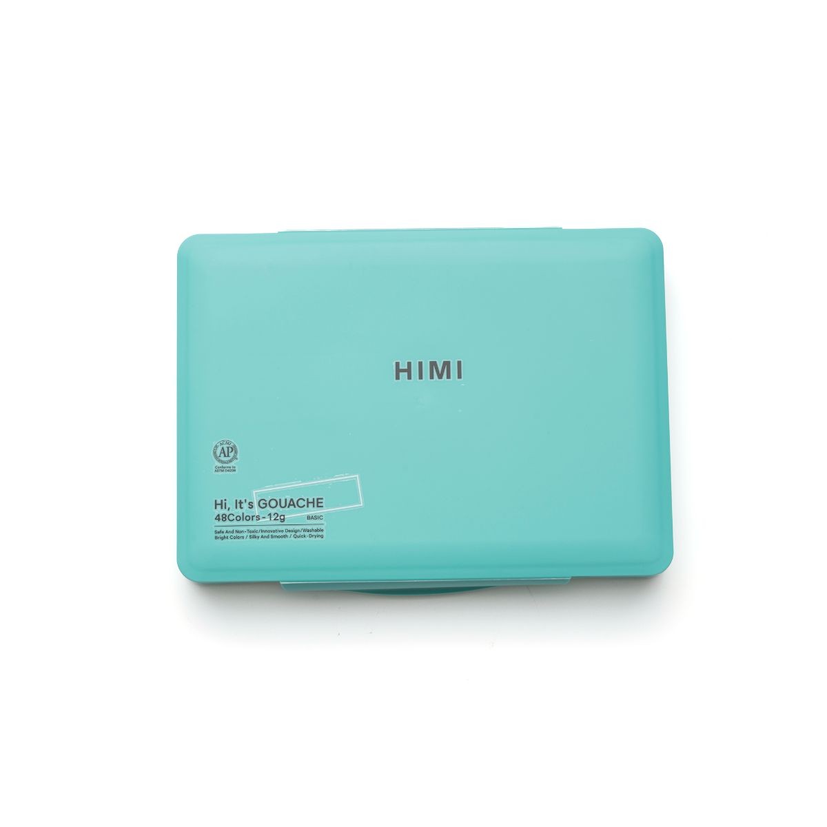 HIMI Σετ 48 Χρωμάτων Twin Cup Gouache με Παλέτα Ανάμιξης - Green Case