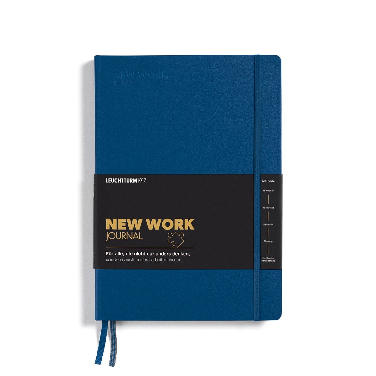 LEUCHTTURM1917 New Work  Journal Εργασίας 12 Εβδομάδων Indigo