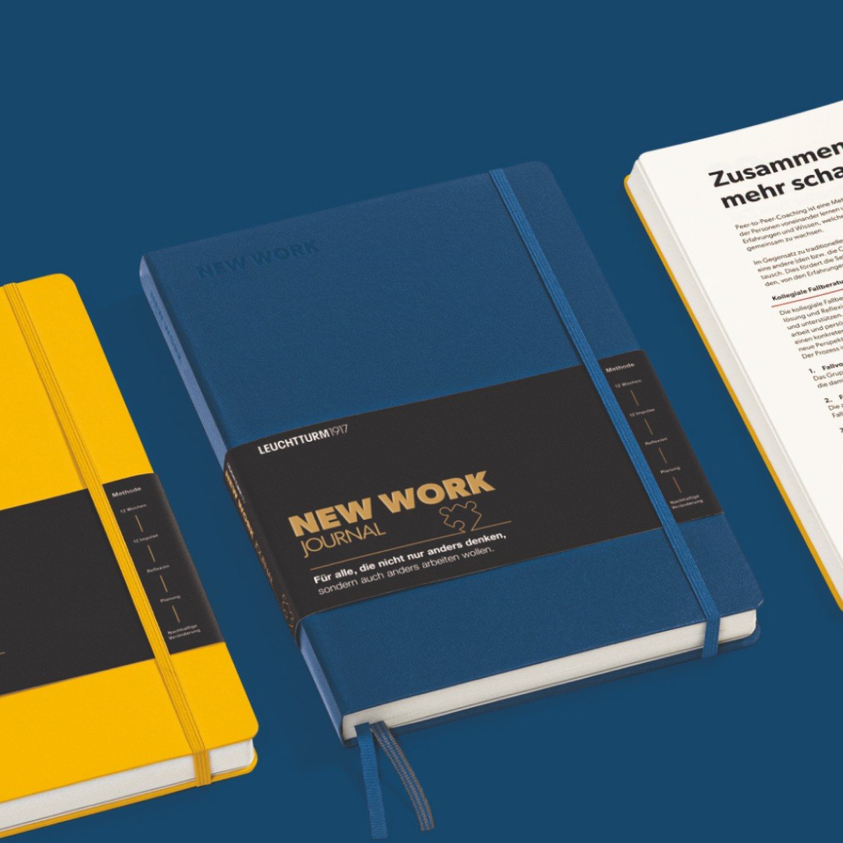 LEUCHTTURM1917 New Work  Journal Εργασίας 12 Εβδομάδων Indigo