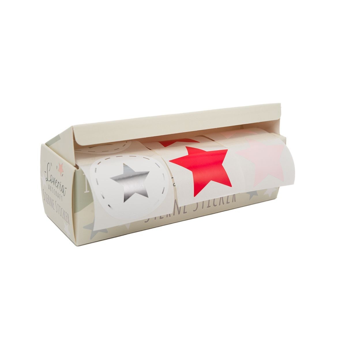 Loveria Artcraft Σετ 150 Αυτοκόλλητων 4.5cm Αστεράκια