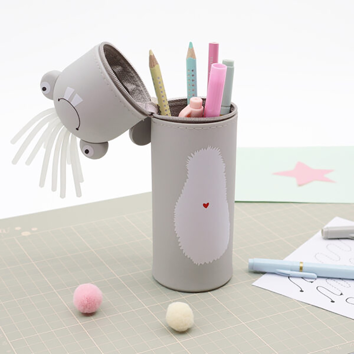 LULUBUG Handmade Κασετίνα Monster Gang Futty