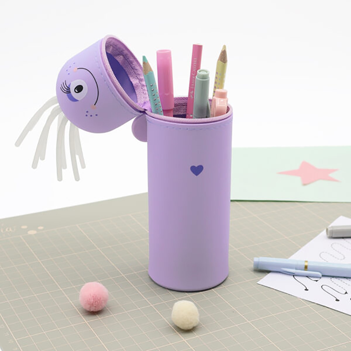 LULUBUG Handmade Κασετίνα Monster Gang Pooky