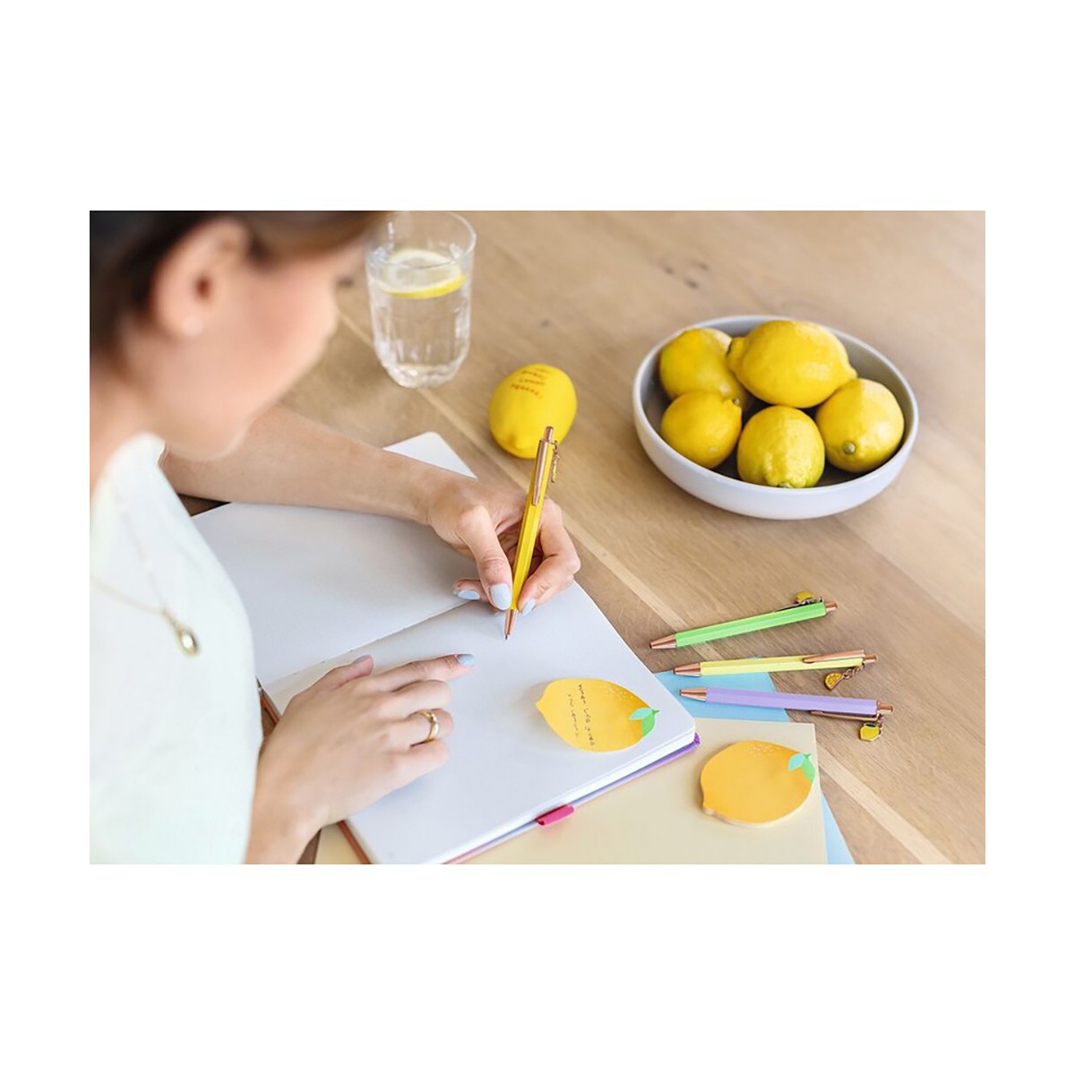MOSES Haftnotizen Sticky Lemon