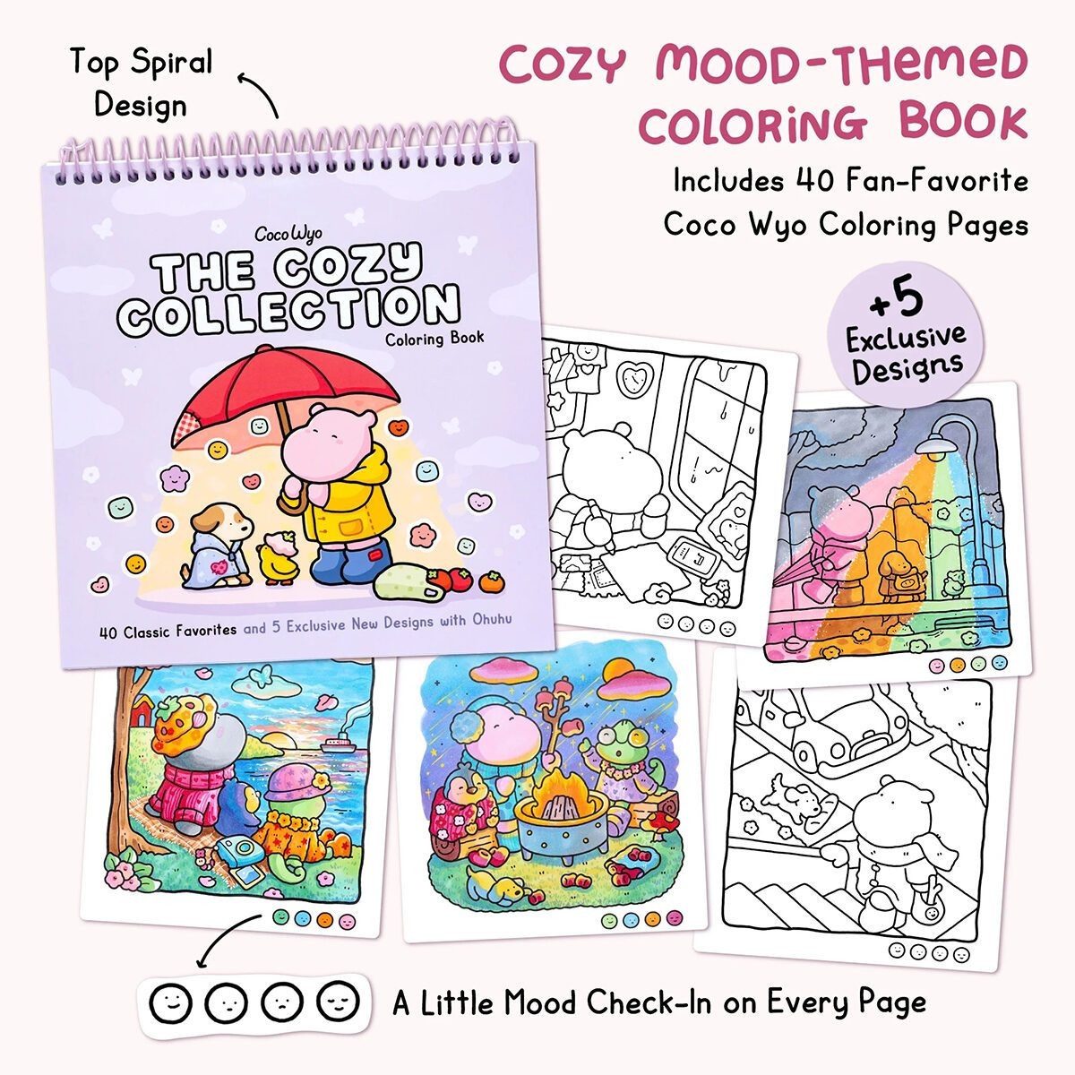 Ohuhu x Coco Wyo Cozy Mood Coloring Kit