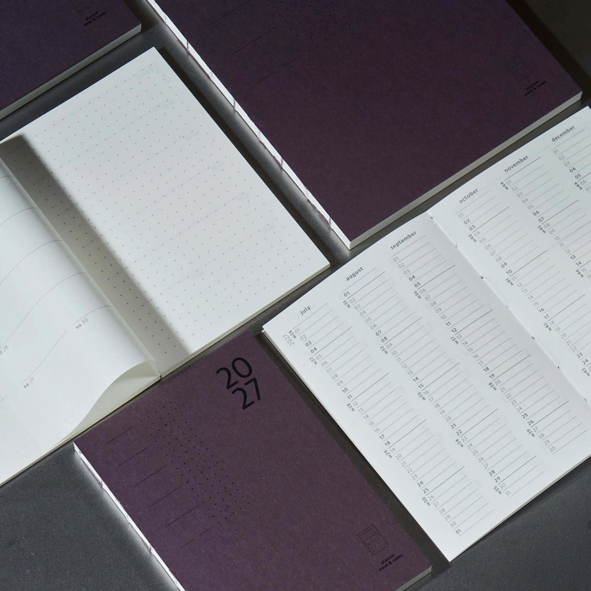 Paper Republic Weekly Planner with Notes 2027 - Pocket