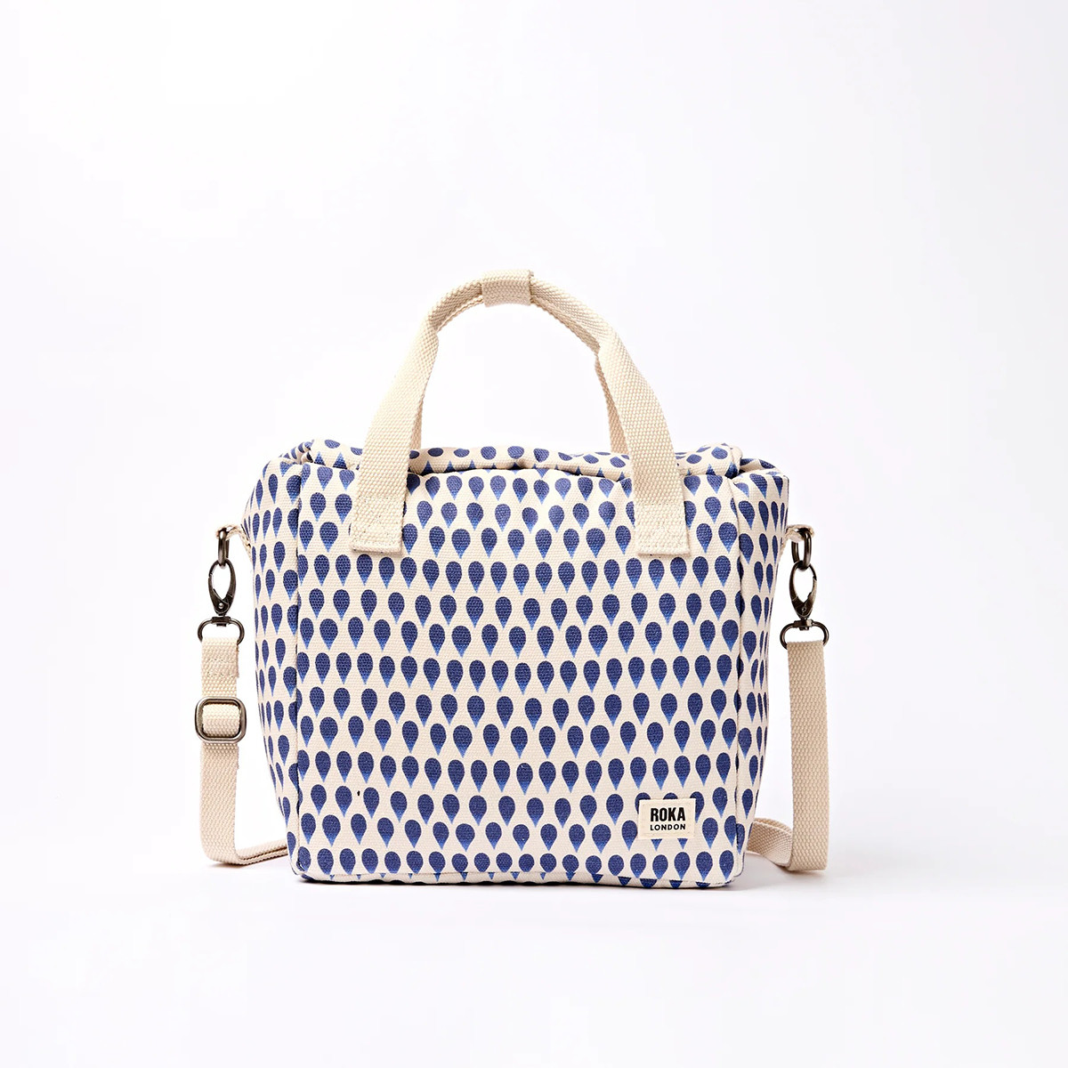 ROKA London Τσάντα Φαγητού Hampstead  Denim Rain Indigo - 7.3 L