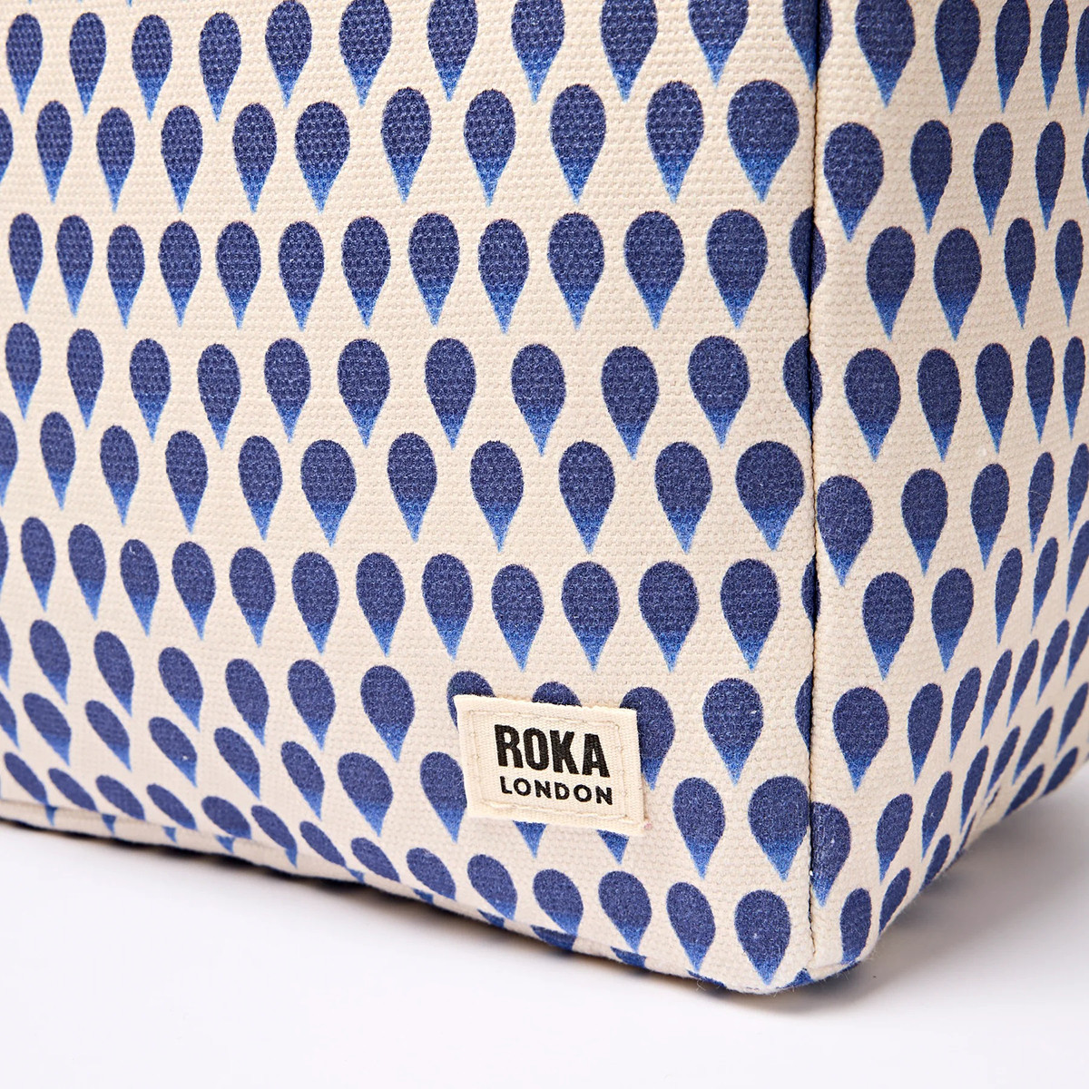 ROKA London Τσάντα Φαγητού Hampstead  Denim Rain Indigo - 7.3 L