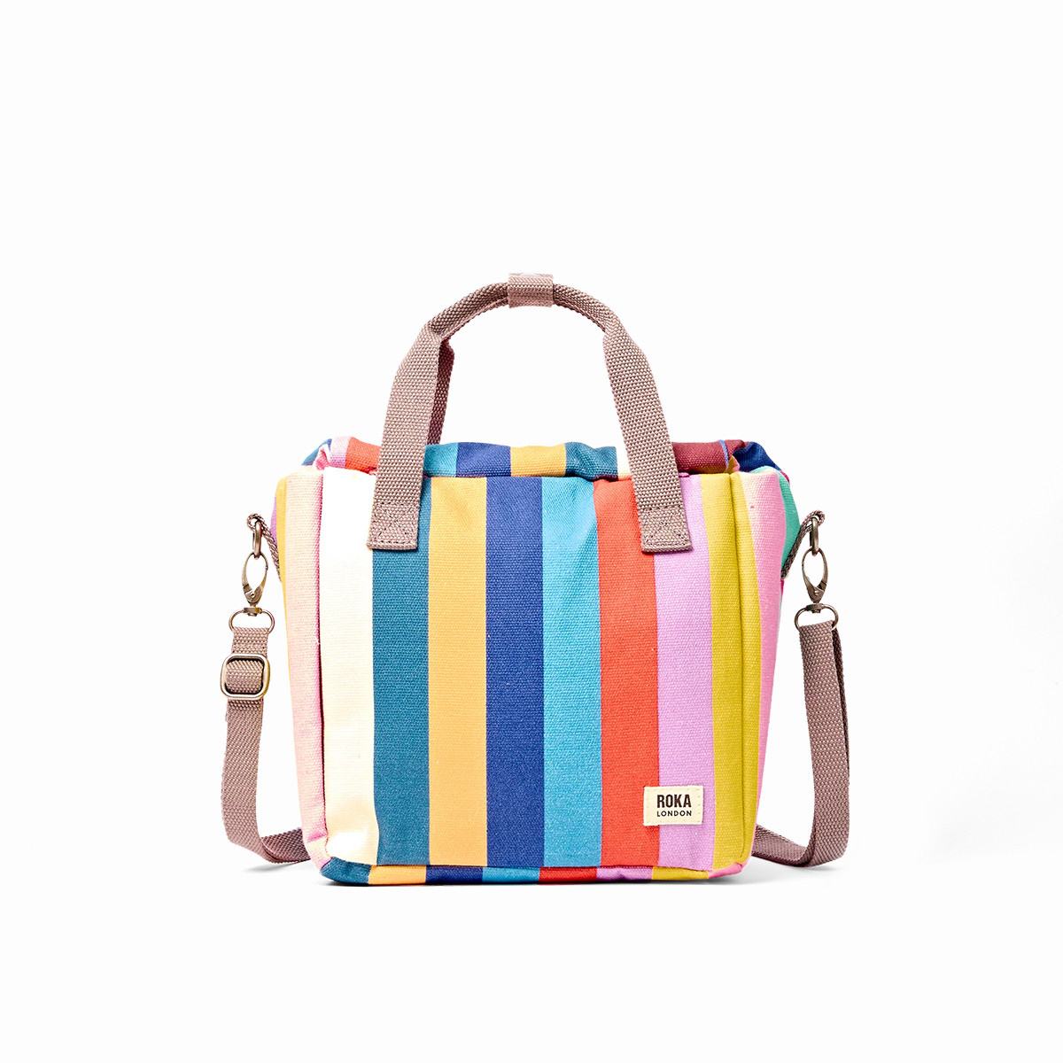 ROKA London Τσάντα Φαγητού Hampstead  Wide Stripe Multi - 7.3 L