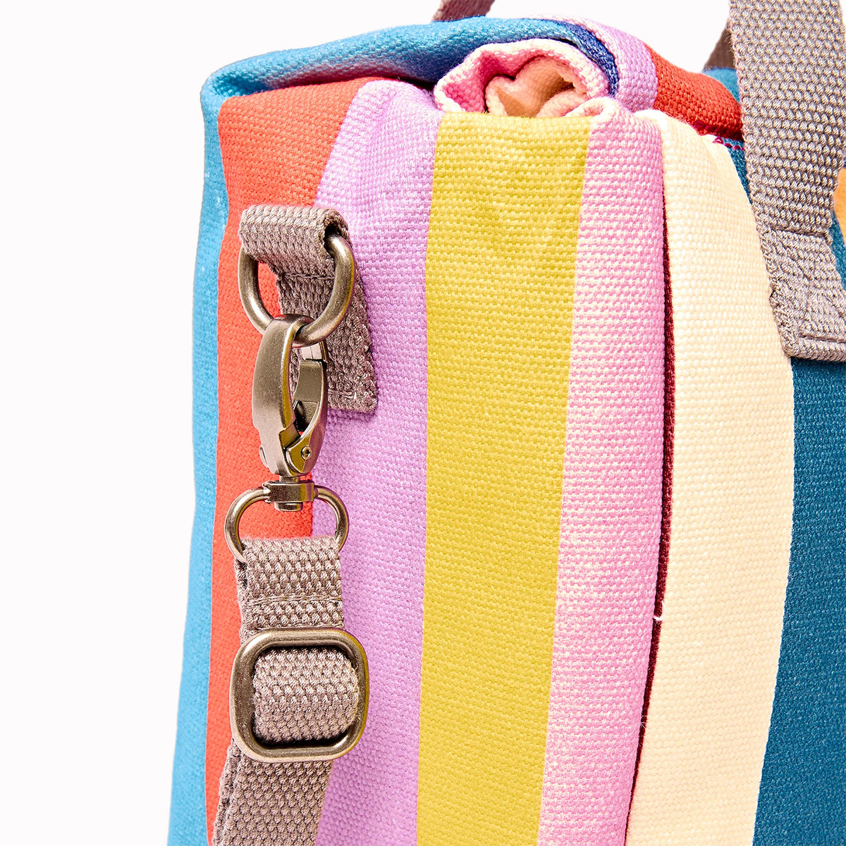 ROKA London Τσάντα Φαγητού Hampstead  Wide Stripe Multi - 7.3 L