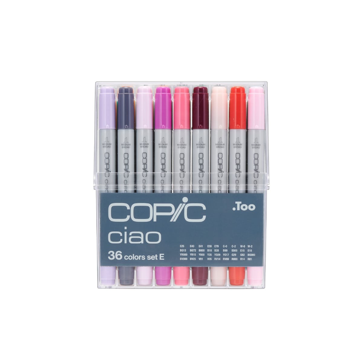 Copic Ciao 36 colors set E