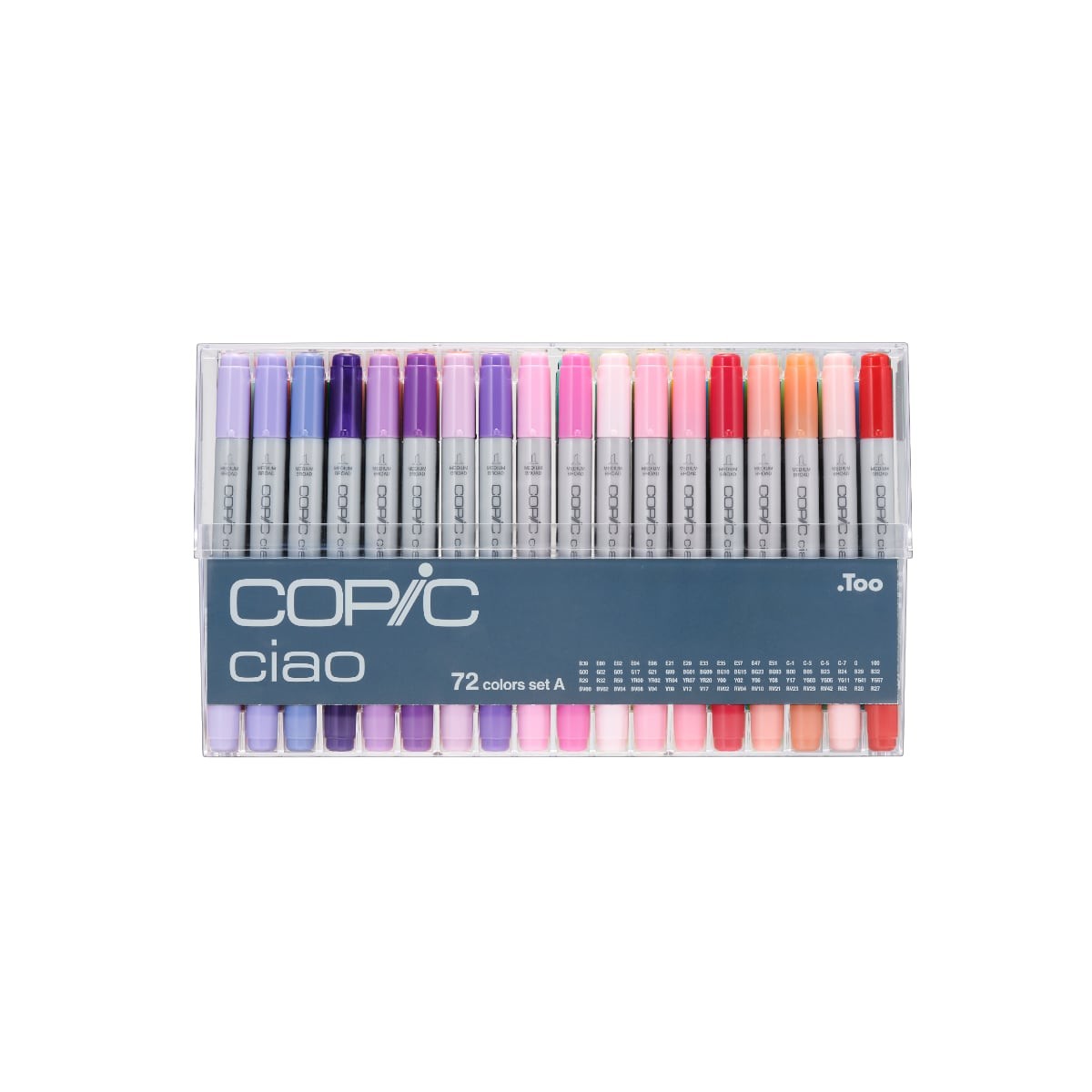 Copic Ciao 72 colors set A