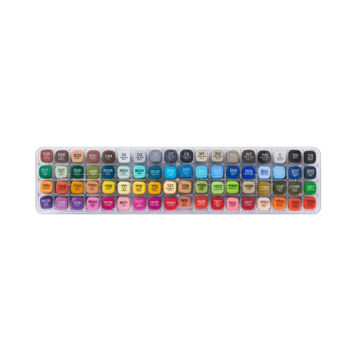 Copic Classic 72 colors set A