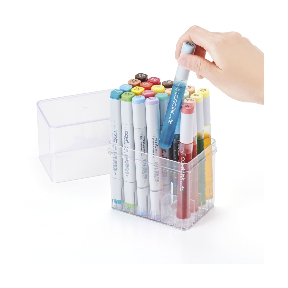 Copic Classic, Sketch & Copic Ink Εmpty Plasic Case for 12 markers