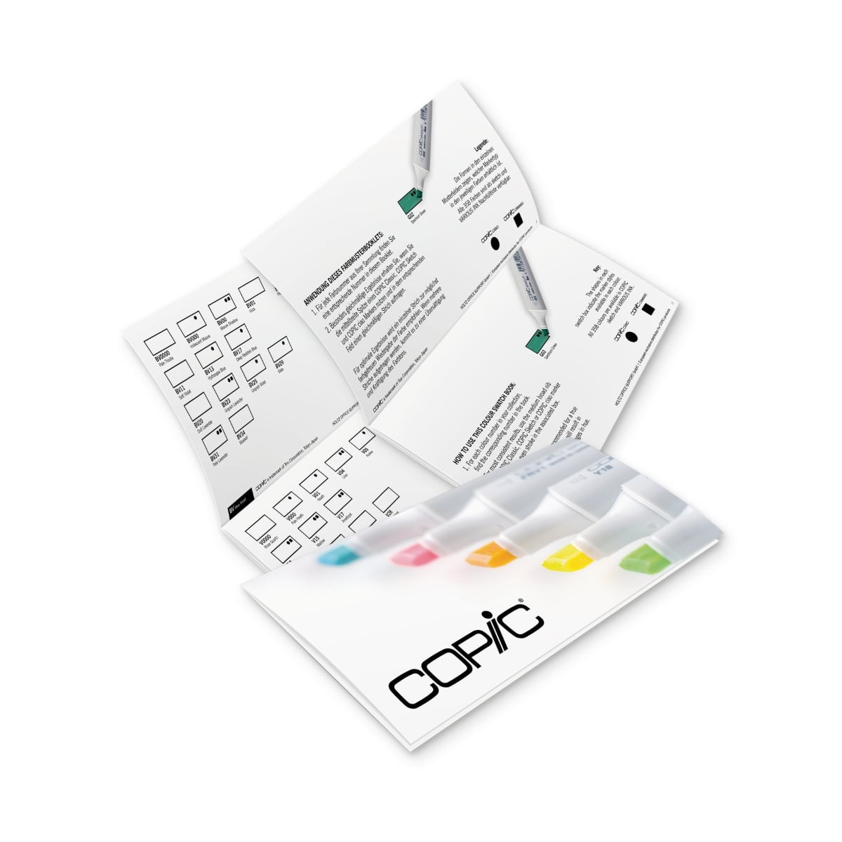 Copic Swatch Book