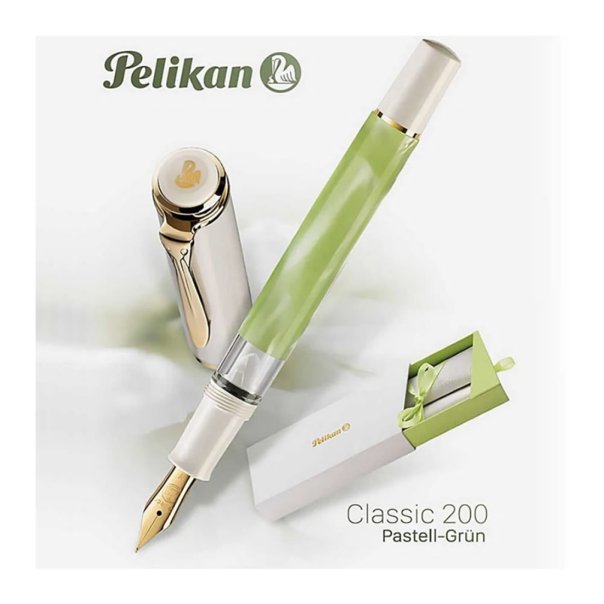 PELIKAN Classic M200 Pastel Green Πένα F