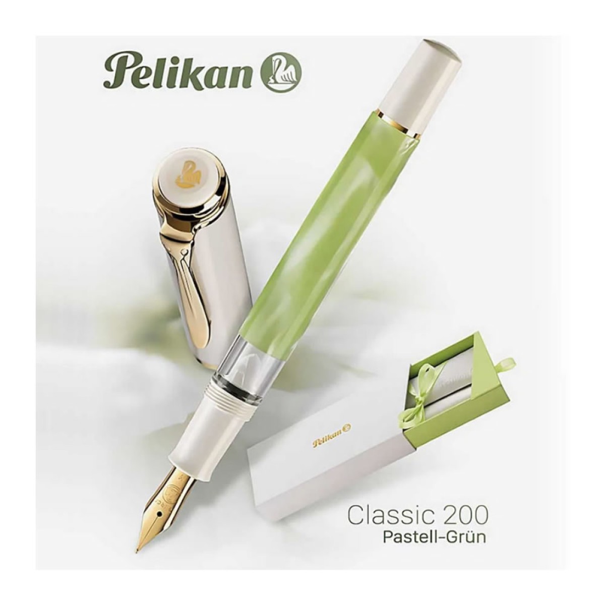 Pelikan Classic 200 Pastel Green Πένα F