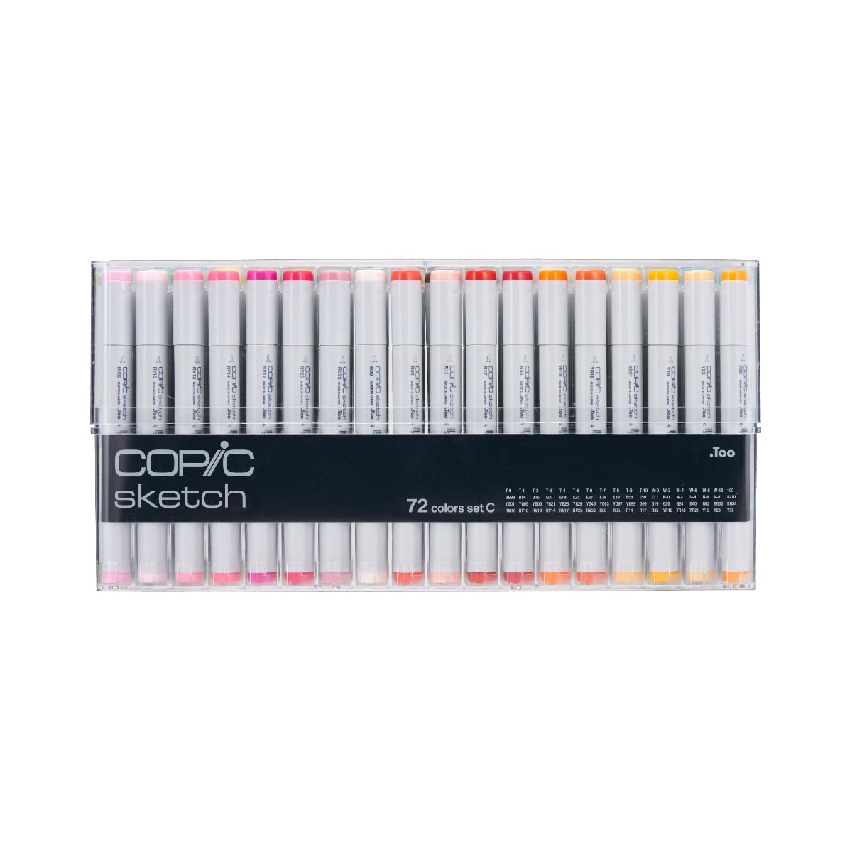 Copic Sketch 72 colors set C